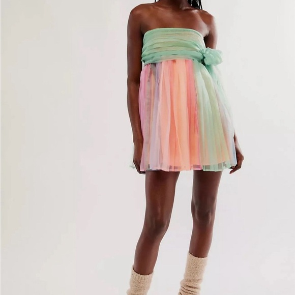 NWOT Free People 'In Rainbows'
Mini Dress - Picture 2 of 2